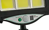 Вуличний ліхтар на стовп із пультом на сонячних батареях Solar Light BL BK120-6COB iC227, фото 8