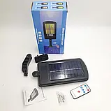 Вуличний ліхтар на стовп із пультом на сонячних батареях Solar Light BL BK120-6COB iC227, фото 10