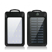 Power Bank 10000mAh від сонячної батареї з індикатором 2 USB компасом та ліхтариком D-003 iC227