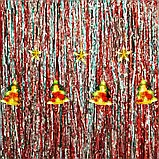 Гірлянда Штора ЗІРКА БІЛА 12PCS LIGHT STAR WITH з пультом iC227, фото 2