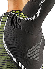 Термофутболка з довгим рукавом чоловіча Accapi HealthPower, Black/Lime, M/L (ACC NA401.909-ML), фото 5