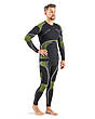 Термофутболка з довгим рукавом чоловіча Accapi HealthPower, Black/Lime, M/L (ACC NA401.909-ML), фото 9