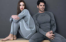 Жіноча термофутболка з довгим рукавом Accapi Ergowool, XS/S, Iron/Black (ACC WА711.6799-XSS), фото 4