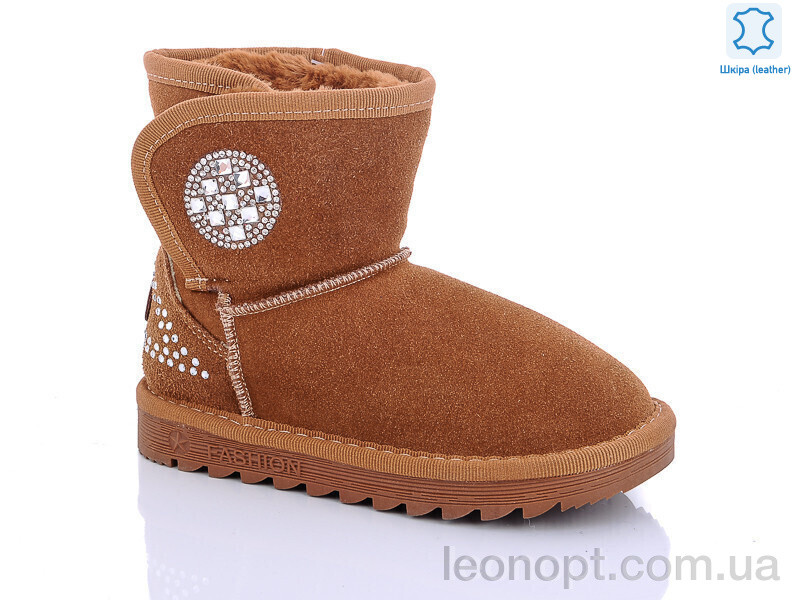 Уггі для дівчаток "Waldem" A1-102 coffe