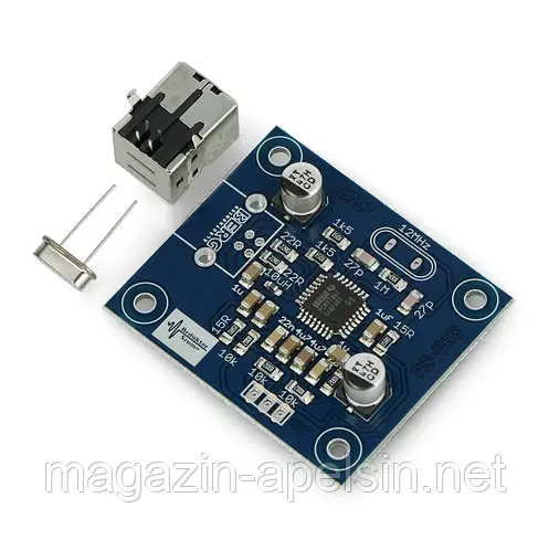 Преобразователь ЦАП - для построения усилителя RS-AMP - SMD плата + THT ...