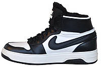 Размеры 40, 41, 42, 43, 45 Зимние трекинговые кожаные ботинки кроссовки на меху, полноразмерные, черные
