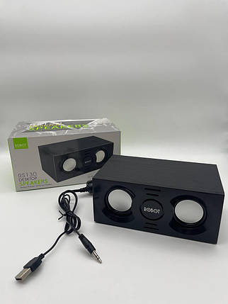 Колонка комп'ютерна USB RS130 ROBOT, фото 1