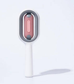 Гребінець для вичісування котів та собак W28 Щітка для чищення меблів від вовни