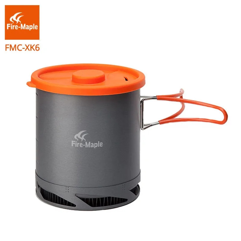 Туристична каструля з теплообмінником Fire-Maple 1000ml FMC-XK6 HEAT EXCHANGE POT