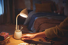 Philips Лампа настільна LED Reading Desk lamp Hat, біла