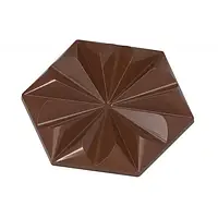 Форма для шоколада "Рубы" 103,5x89,5 H 13,5 мм, 1x2 шт x 56 gr
