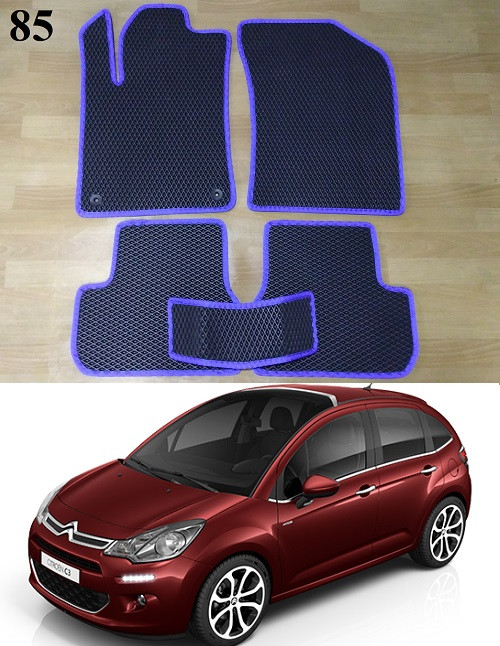Килимки ЕВА в салон Citroen C3 / DS3 '09-16