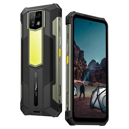 Захищений смартфон Ulefone Armor 24 Black 12/256 GB 22000 мА·год Helio G96 + скло, фото 2