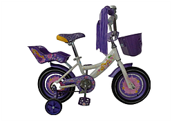 GIRLS-велосипед дитячий від Crosser: чудовий вибір для вашої дівчинки Фіолетовий, 14