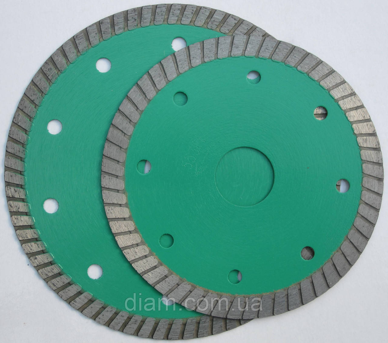Алмазный, тонкий диск, для резки гранита, керамической плитки 125x1,1x8,0x22,2 скол до 1 мм - фото 2 - id-p357185091