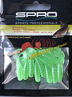 Твистер Spro Shad Spira-Tail 3.5см Green