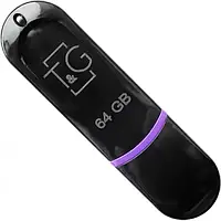 Флеш память T&G 012 Jet series Black 64 GB USB 2.0 (TG012-64GBBK)