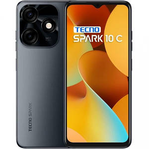 Смартфон Tecno Spark 10C (KI5k) 4/128GB Black (4895180798153)