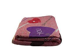 Електропростирадло electric blanket 150*170 серце на червоному тлі