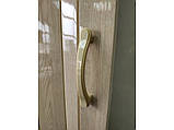 Двері гармошка метрова, нестандартний розмір. Білий ясен 100х203. Міжкімнатні двері гармошка розмір 90,100, фото 2