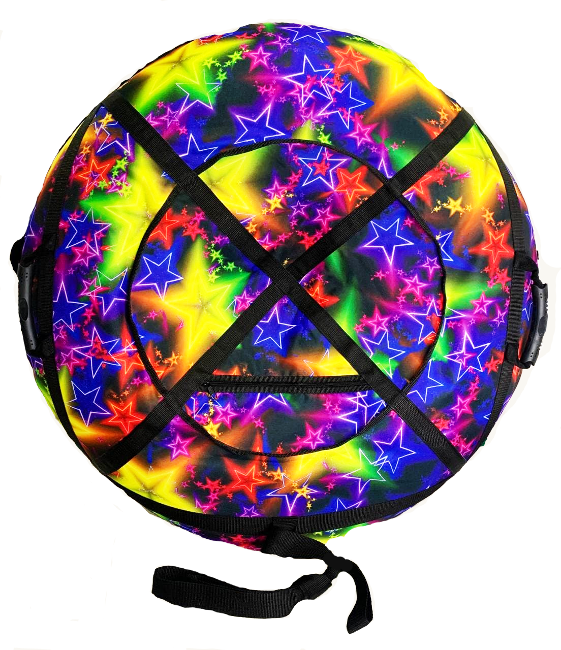 Тюбінг, ватрушка, надувні санки 100 см. "Зірка" До 115 кг.