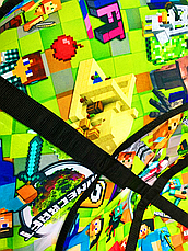 Тюбінг, ватрушка, надувні санки 100 см. "Майнкрафт" До 115 кг., фото 4