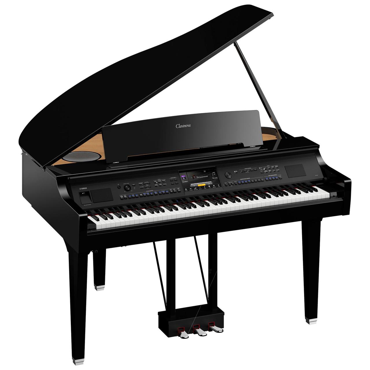 Цифровий рояль YAMAHA CLAVINOVA CVP-909GP (POLISHED EBONY), фото 1