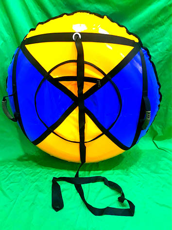 Тюбінг, ватрушка, надувні санки 100 см. "Патріот" До 115 кг., фото 1