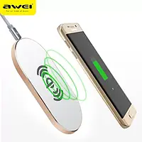 Беспроводная зарядка usb Awei W2, Зарядное устройство беспроводное быстрое, Беспроводная зарядка RQ-952 для