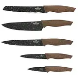 Набір ножів з підставкою Bohmann BH 6165 brown - MegaLavka, фото 2