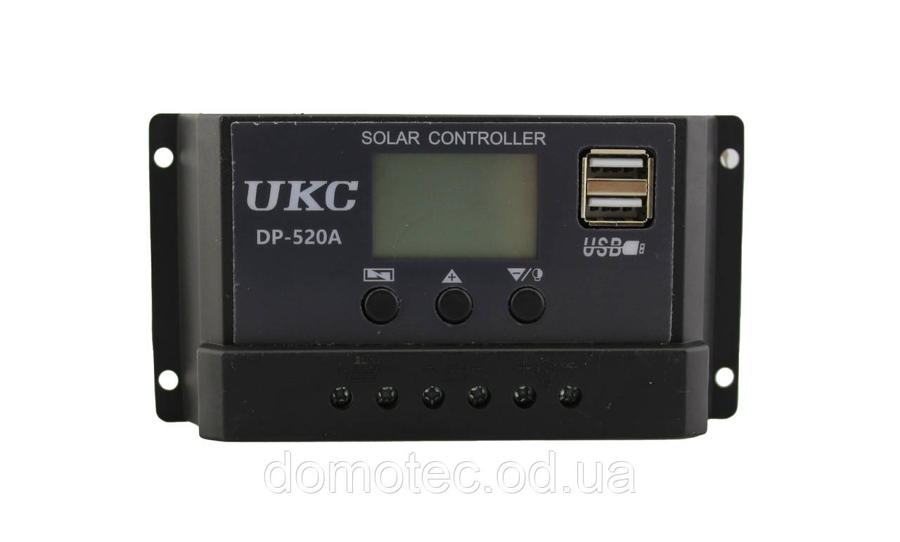 Контролер заряду сонячний DP-520A 20A