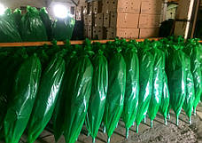 Штучна ялинка ПВХ, 1,80 м, на підставці, класична модель., фото 4