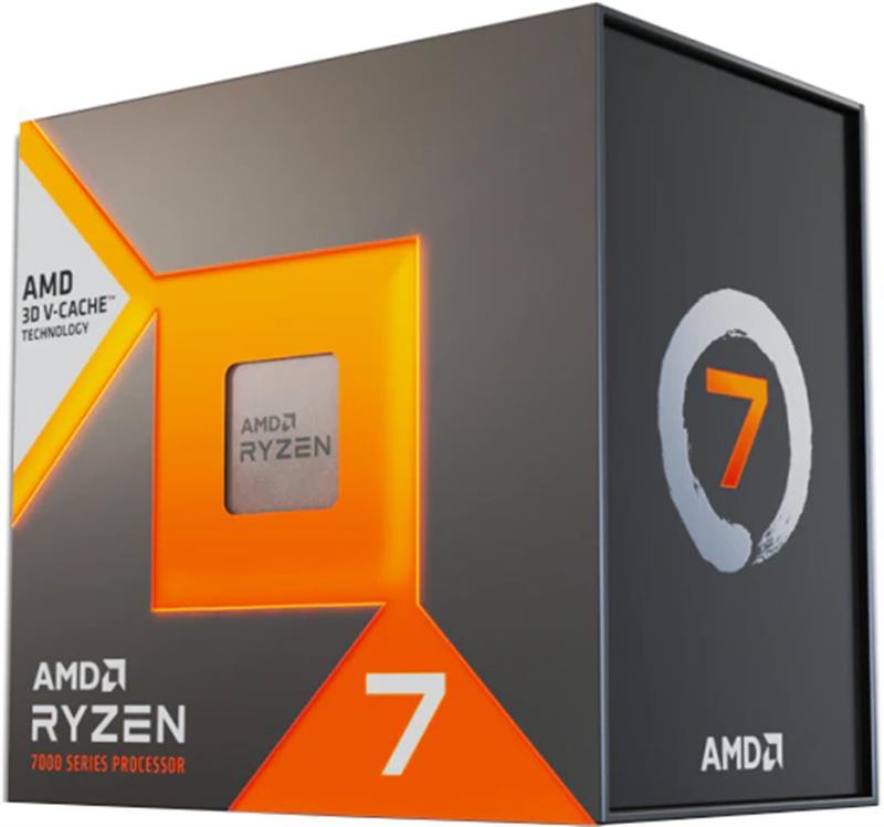 Процесор AMD Ryzen 7 7800X3D 4.2 GHz (96MB, Zen 4, 120 W, AM5) Box — топове рішення для ігор і продуктивний