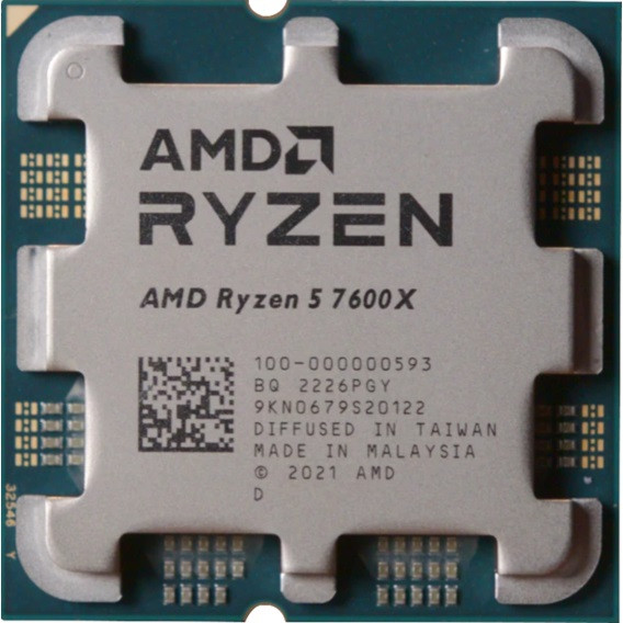 Процесор AMD Ryzen 5 7600X (4.7GHz 32MB 105W AM5) Tray (100-000000593), фото 1