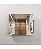 Дзеркальна шафа для ванної кімнати МОЙДОДИР ЗШ 80x70 см, фото 3