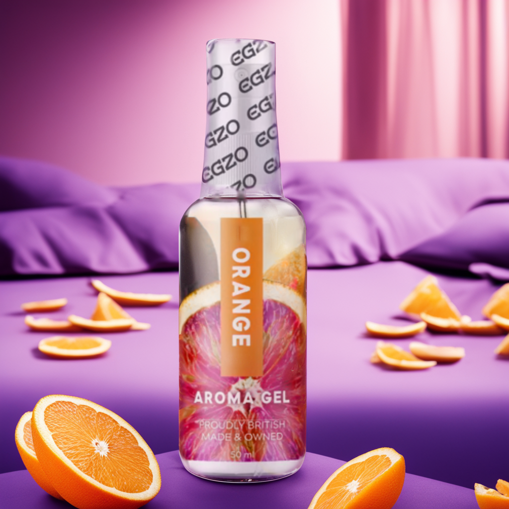 Їстівна змазка EGZO AROMA GEL Orange 50 мл