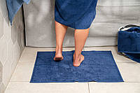 Рушник для ніг махровий Ardesto Benefit ART-2457-DB 50х70 см темно-синій l