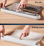 Кухонний пластиковий диспенсер для харчової плівки та фольги Flim Cutter 1425, фото 3