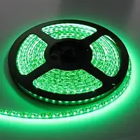 Светодиодная лента LED 5050 Зеленая | ЛЕД подсветка для декорирования помещений | Новогоднее освещение