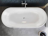 Ванна зі штучного каменю MIRAGGIO Siena Білий глянсовий (0000936), фото 4