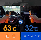 Сонцезахисна парасолька на лобове скло для авто 78×140 см., Axxis, Автомобільна світловідбиваюча шторка, Парасолька, фото 3