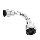 Гнучкі аератори для змішувачів, 2 режими, Розсіювач води, Насадка на кран універсальна, фото 8
