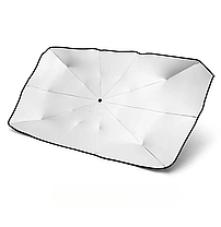 Сонцезахисна парасолька на лобове скло для авто 78×140 см., Axxis, Автомобільна світловідбиваюча шторка, Парасолька, фото 3