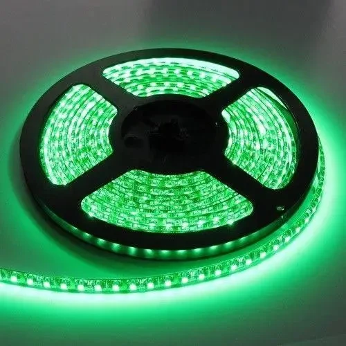 Світлодіодна стрічка LED 5050 Зелена | LED-підсвітка для декорування приміщень | Новорічне освітлення