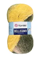 YarnArt Bellissimo, № 1410, желто-зеленая