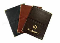 Обложка для паспорта КОЖА ID (ID Passport) 7,3*10,5см вертикал уп-12шт арт 4994 цена за 1 шт