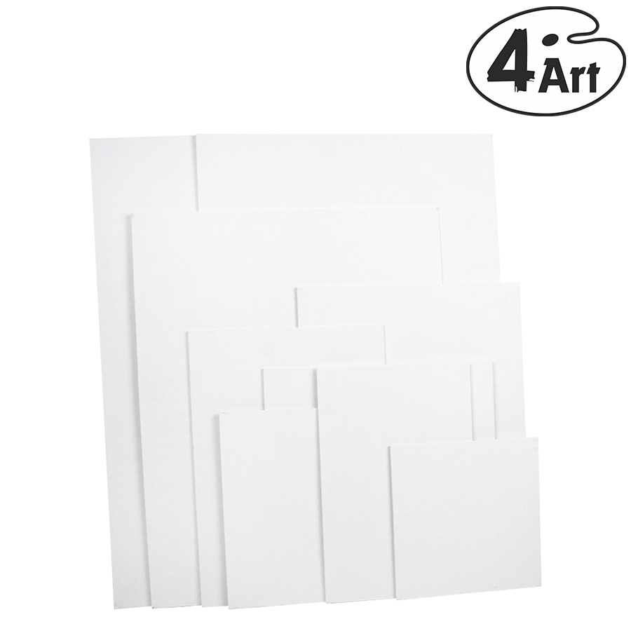 Полотно на картоні 50*60 см бавовна акрил 4Art