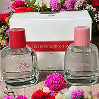 Набір жіночих парфумів ZARA Tuberose 90 мл + Pink Flambe 90 мл