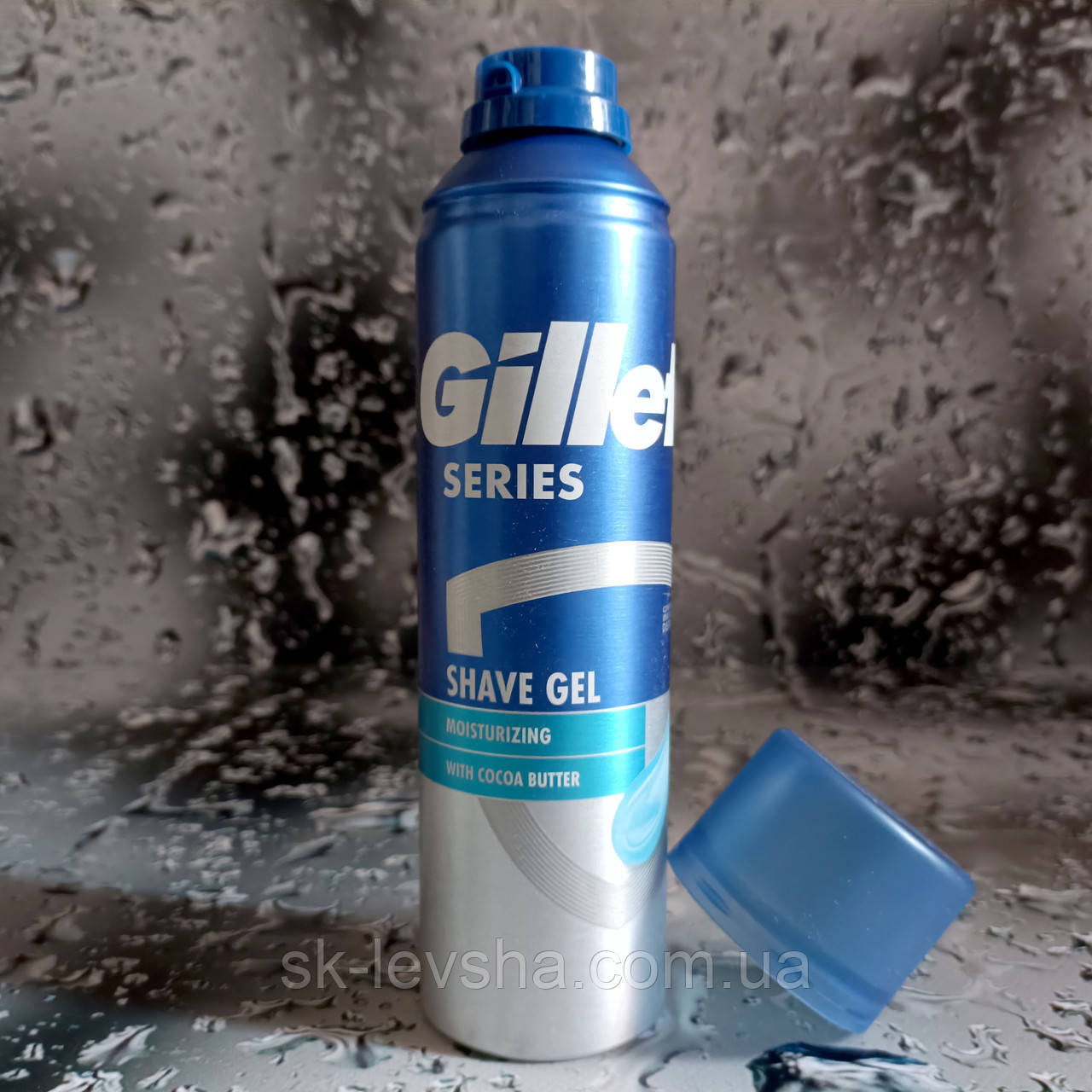 Гель для гоління Gillette Moisturizing With Cocoa Butter 200 мл.