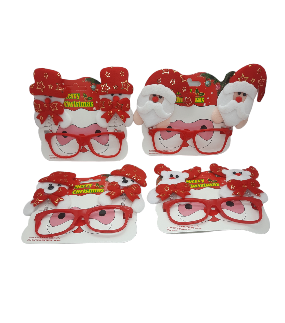 Новорічні окуляри асорті, фото 1